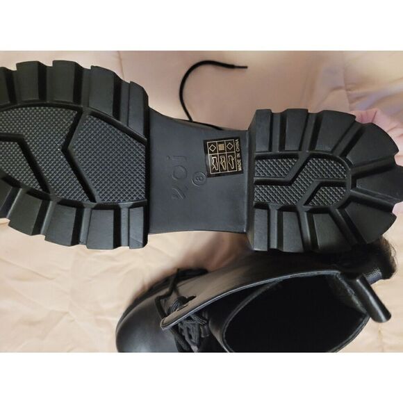 Ponytail combat boots - Picture 3 of 5